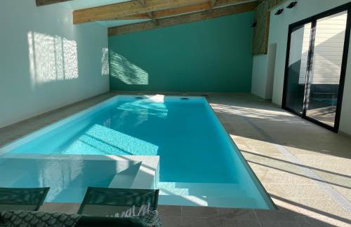 Villa La Luciole Piscine interieure - Foto 6