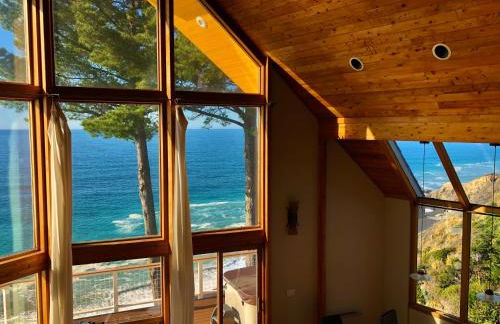 Gorgeous Oceanview, by OceanviewHotTubs Oceanfront! Shelter Cove, CA Tesla EV Station - Foto 16