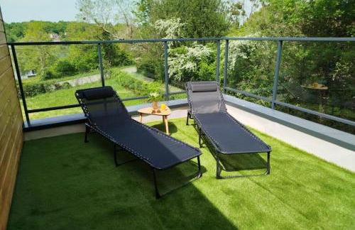 Les Terrasses du Lac - Vu sur le lac - 500m de la plage de fougères - Foto 18