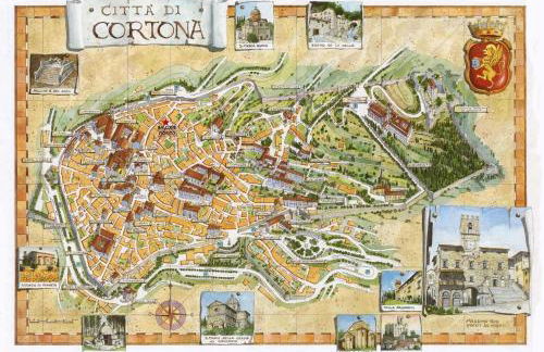 Balcone Fiorito, nel cuore del centro storico di Cortona - Foto 72