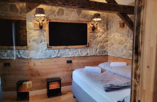 stylische Alpenlounge mit Pool, Blockhaus-Sauna und Jacuzzi für bis zu 12 Personen - Foto 15