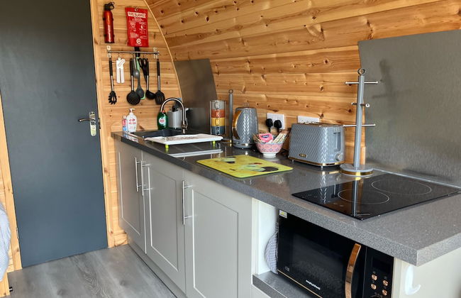 Luxury Glamping Pod With Hot Tub, Fees Apply - Foto 5