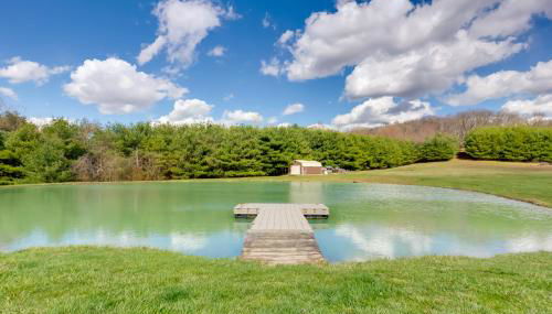 Game Room and On-Site Pond Laurelville Retreat! - Foto 2