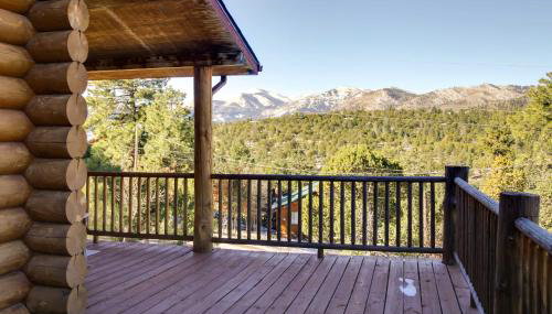 Lacys Log Cabin Alto Home with Mountain Views! - Foto 3