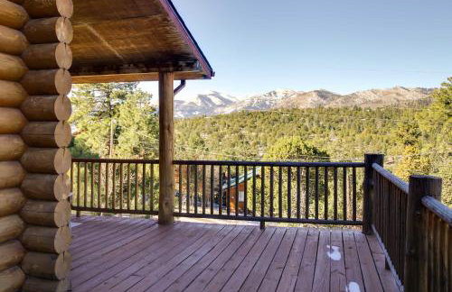 Lacys Log Cabin Alto Home with Mountain Views! - Foto 3
