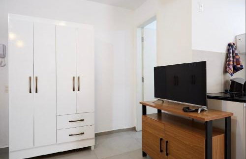 03 - ESTÚDIO com ÁREA PRIVATIVA, Máquina de lavar, Vaga de garagem, Cozinha completa, Wi-fi veloz - Foto 16