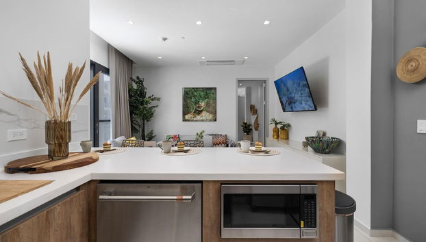 Modern NEW 2br2ba Condo w Pool Resort Amenities - Foto 3, Habitación