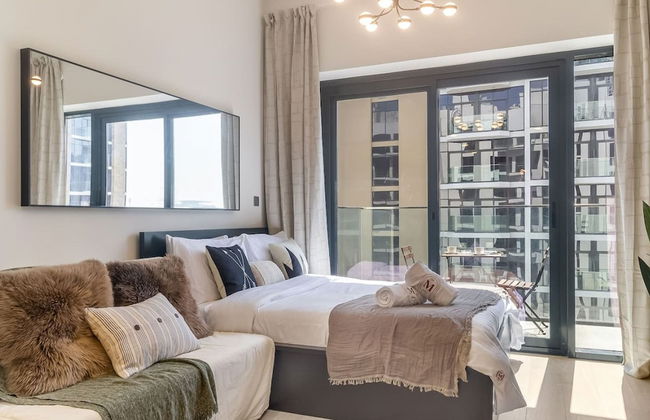 Elegant Studio w Balcony View Near Downtown Dubai - Foto 8