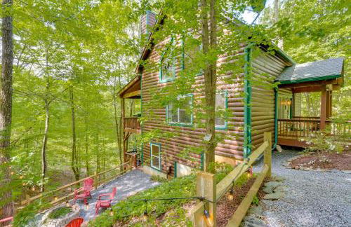 Game Room and 3-Story Deck at Lake Hiwassee Hideaway - Foto 25