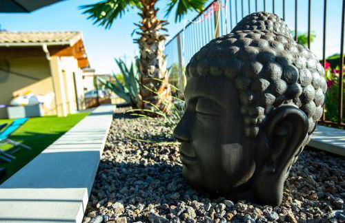 GÎTES DU MAS BEL'AIR ,PISCINE CHAUFFÉE - Foto 8