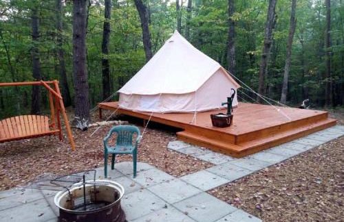 Remote Equipped Bell Tent Surrounded by Nature with Great Hiking Trails in Virginia - Foto 18