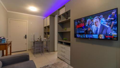 Pôr do sol 18º andar vista da cidade CENTRAL, Garagem NOVO - Foto 4