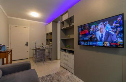 Pôr do sol 18º andar vista da cidade CENTRAL, Garagem NOVO - Foto 4