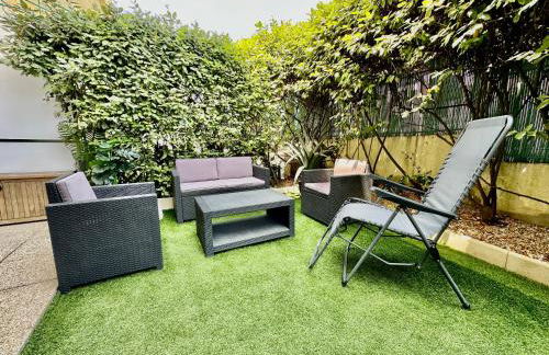 Regent Côte d'Azur air-conditioned, pool, garden & parking - Foto 16