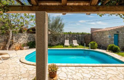 Rustic villa Janko with pool in Sveti Lovrec - Foto 28