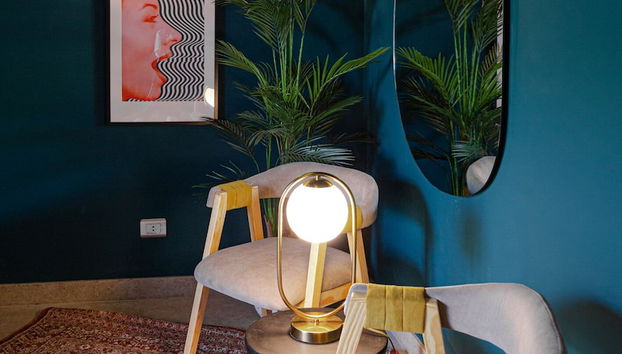 Coin salon dans le hall