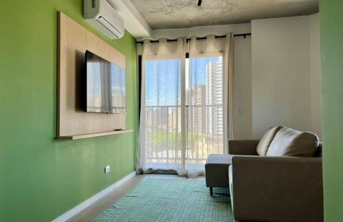 Aptos 1 ou 2 quartos no Centro com Piscina e Academia - Foto 53