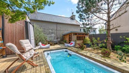 Ty Frimousse - Foto 1, sunbed, Garden view