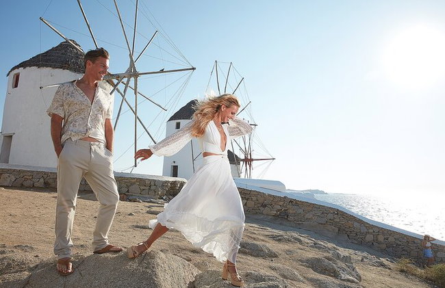 High End Photo Shoot in Mykonos Greece - Photo 40