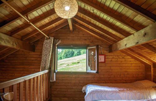 Chalet entier, vue panoramique, ruisseau et sauna. - Foto 48