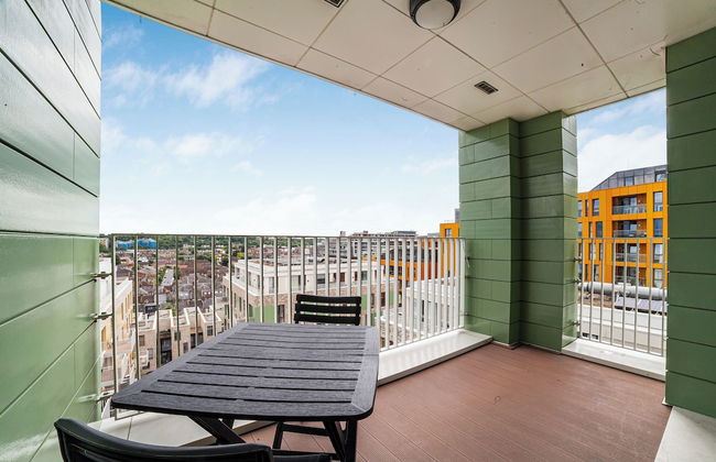 Modern 1bed with Panoramic View London - Foto 25