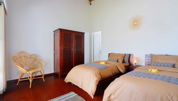 Traditional Private Villa, 3 BR, Uluwatu - Foto 3, Habitación
