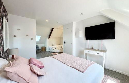 L’instant rose - Cocon fleuri avec jacuzzi - Foto 6