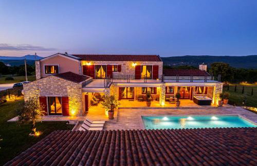 Villa Antea for 10 people near Barban with heated pool 75 m2 - wellness & large garden - full service - Photo 40