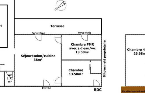 Gîte rénové avec piscine chauffée et jardin clos, à proximité des plages et de la campagne bio. - FR-1-426-531 - Foto 29