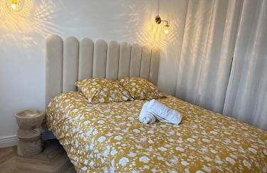 Le Balcon petit extérieur Idéal familles & couples à 10 min Disneyland Paris avec lit Queen size & parking privé - Foto 7