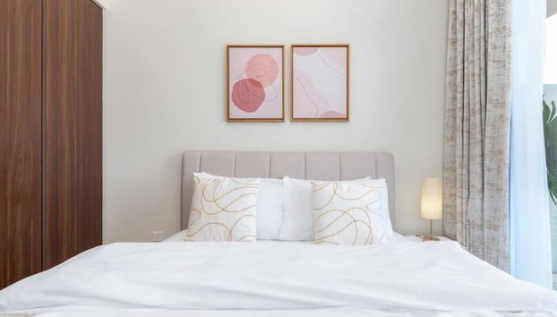 1 BR Burj Khalifa View at Vera - Foto 3, Habitación