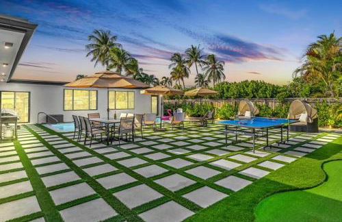 Lux Villa Heated Pool, Gym, Games, Golf, Near Beach - Foto 26