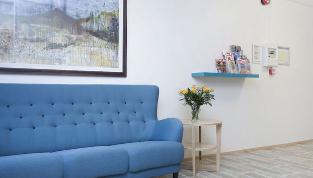 Sitzecke in der Lobby