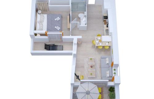 Soleil d'Été - Netflix & Wifi - Balcon - Climatisation - Parking Gratuit - check-in 24H24 - Emplacement Vélos - GoodMarning - Foto 36