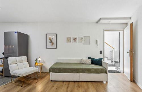 Das Boho-Nest Komfort und Stil mit Terrasse, Parkplatz und Wifi - Foto 10