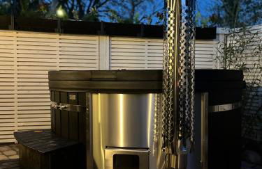 Caban Y Tan Ffawydd Luxury couples retreat with private Wood Fired Hot Tub - Foto 36