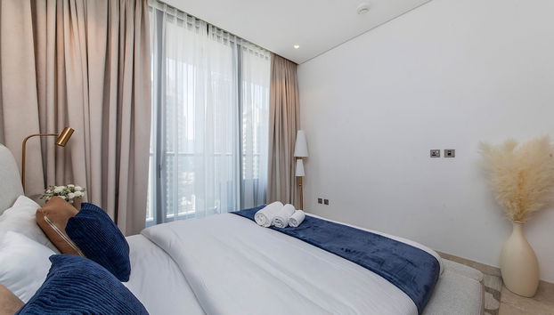 Luxe 3BR with Burj Khalifa view - Foto 3, Habitación