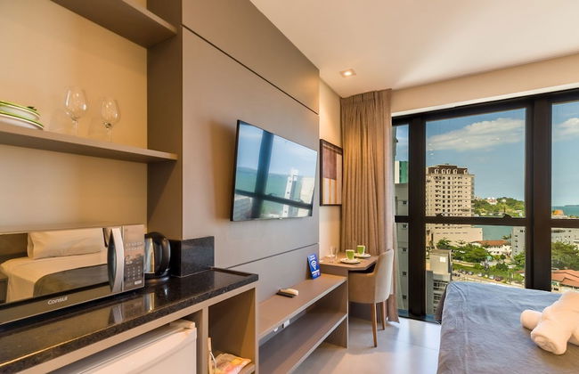 MHFA Studios em Prédio Luxuoso Vista Mar - Foto 64