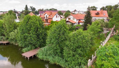 Dom nad jeziorem z prywatnym pomostem i lodka - Wifi i parking w cenie - Foto 3