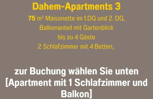 Dahem-Apartments - ruhig Parkplatz Rhein Main Gebiet gut erreichbar - 3 Apartments - barrierefrei mit Garten und Hund auf Anfrage -- 2 SZ Maisonette mit Balkon, -- 2 SZ mit Balkon - Foto 46