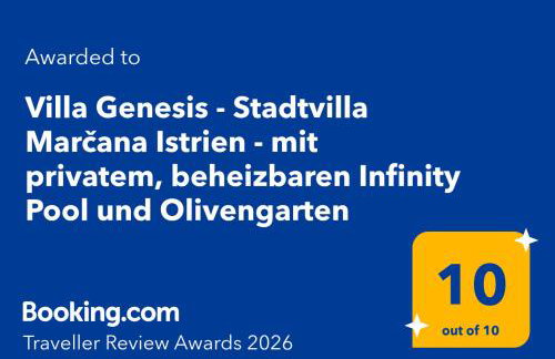 Villa Genesis - Stadtvilla Marčana Istrien - mit privatem, beheizbaren Infinity Pool und Olivengarten - Foto 34