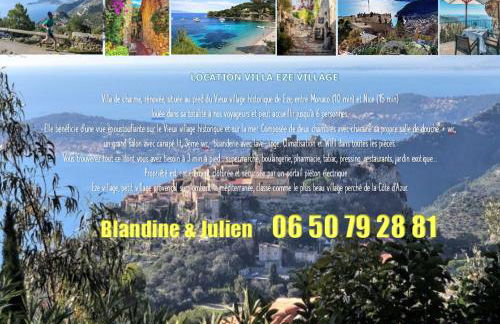 Villa d exception avec terrasse, jacuzzi, vue mer, parking, en plein cœur du village de Eze - Foto 51