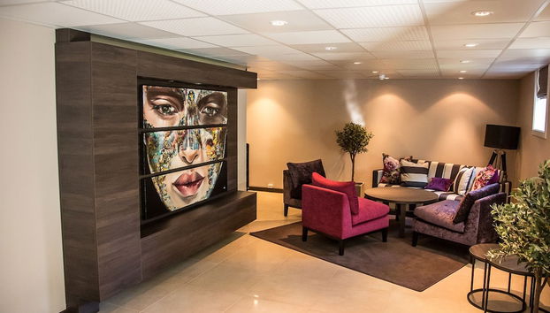 Sala de estar do lobby