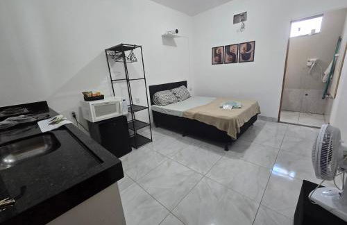 Flat completo a 6 minutos de mercado e praça - Foto 15