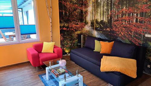 Ferienhaus Rehblick - direkt in der Natur, mit Lesezimmer und zwei Terrassen - Foto 4