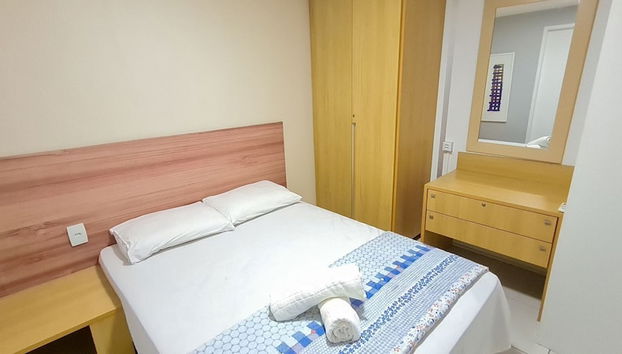 Flats no Beach Class de Muro Alto - Foto 3, Habitación