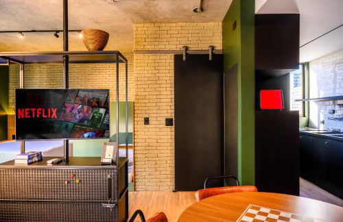 Luix Londrina Flat c jacuzzi, 43m2 c garagem - Foto 36