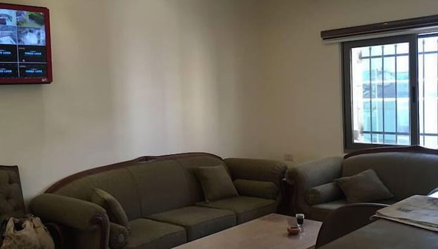 Coin salon dans le hall