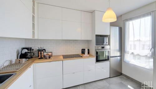 Le Lilas - 2 chambres - parking - Foto 4, stove, toaster