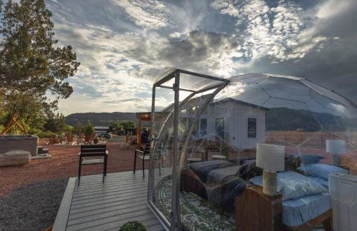 Sky Dome Hot Tub Climbing Wall Hammock Tents EV - Photo 47